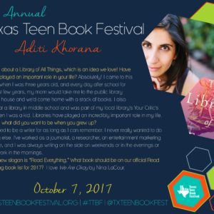 Author Interview with Adita Khorana