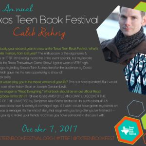 TTBF Author Interview Caleb Roehrig