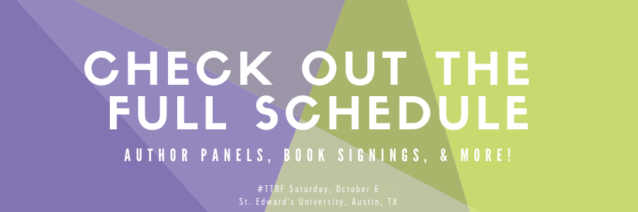 Check out the full schedule! Panels, book signings, and more!