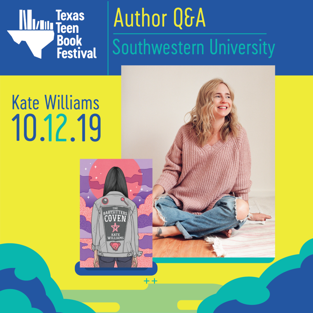 TTBF Author Q&A Kate Williams